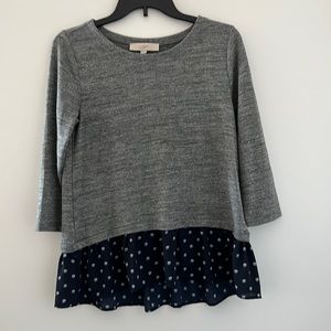 LOFT Women’s XS 1/4 length sleeve top